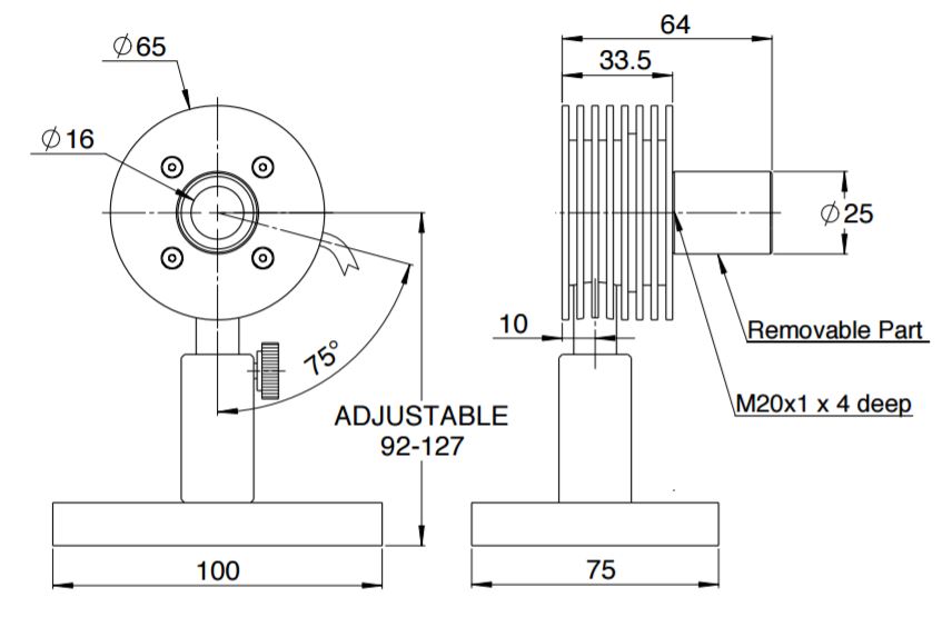 Low Power Thermal Sensors - 10mW-10W